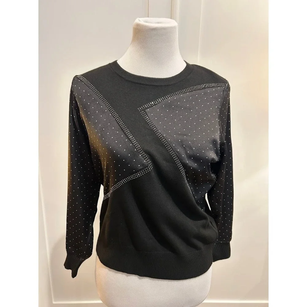 Love Scarlet black knit